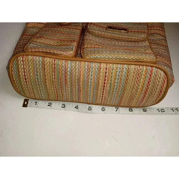 Rosetti Rainbow Knit Thread Medium Purse Handbag  Seven Pockets - Picture 9 of 13